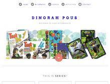 Tablet Screenshot of dinorahpous.com